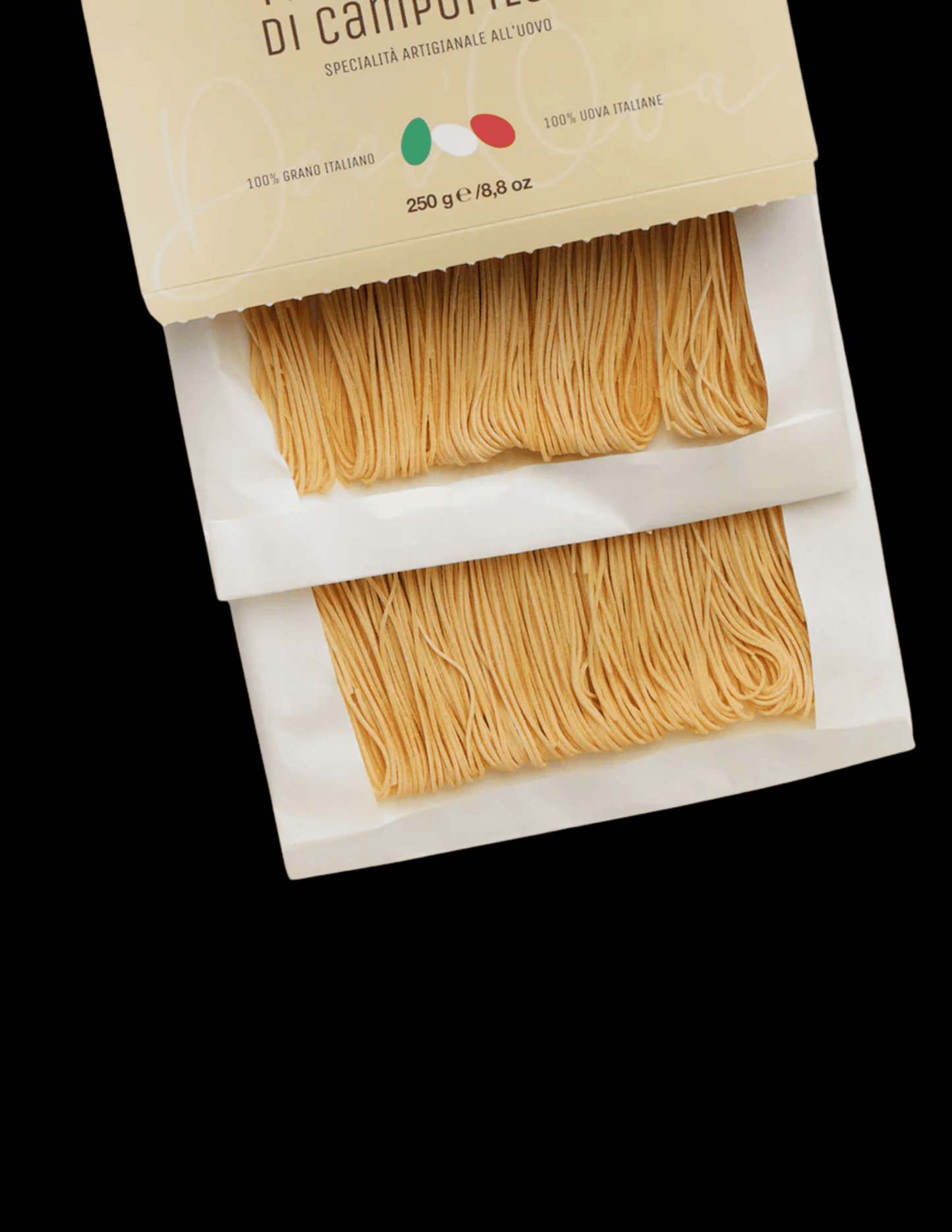 Spaghetti chitarra de Campofilone Deci’Ova artisanal