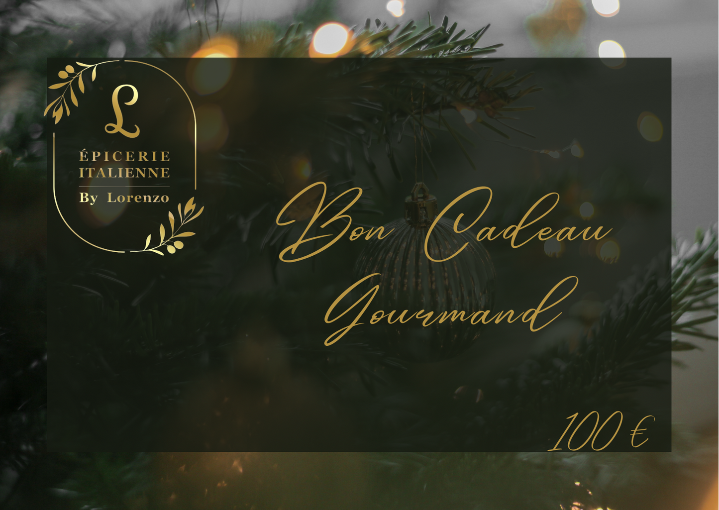 Carte cadeau gourmande