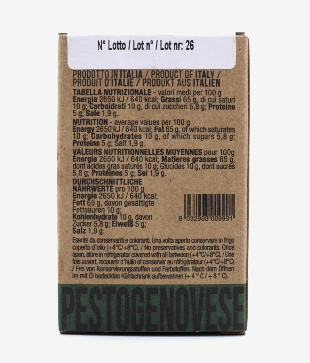 Pesto alla Genovese Filotea