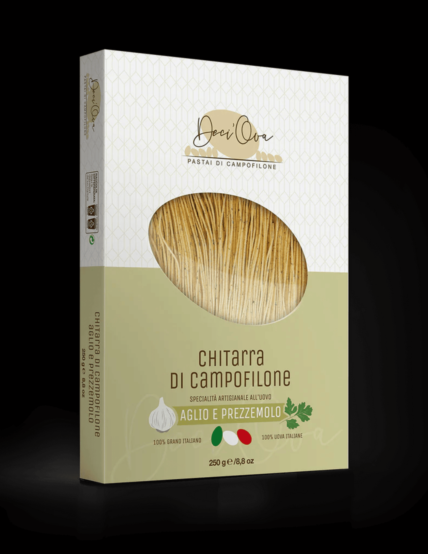 Spaghetti alla Chitarra de Campofilone Ail et Persil Deci’Ova
